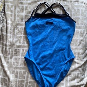 Nautica one piece with built in bra